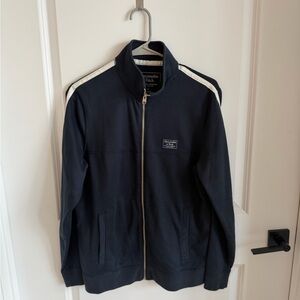 Men’s Abercrombie & Fitch Navy Track Jacket